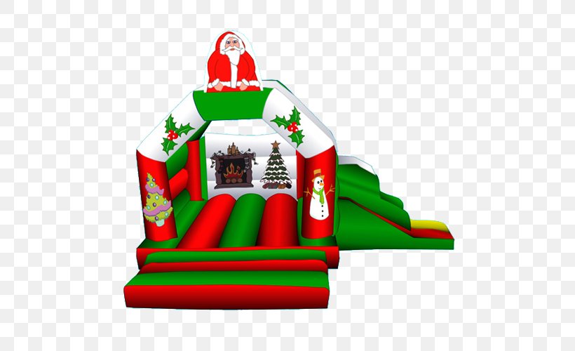 Inflatable Bouncers Christmas Ornament Castle, PNG, 500x500px, Inflatable, Castle, Character, Christmas, Christmas Decoration Download Free