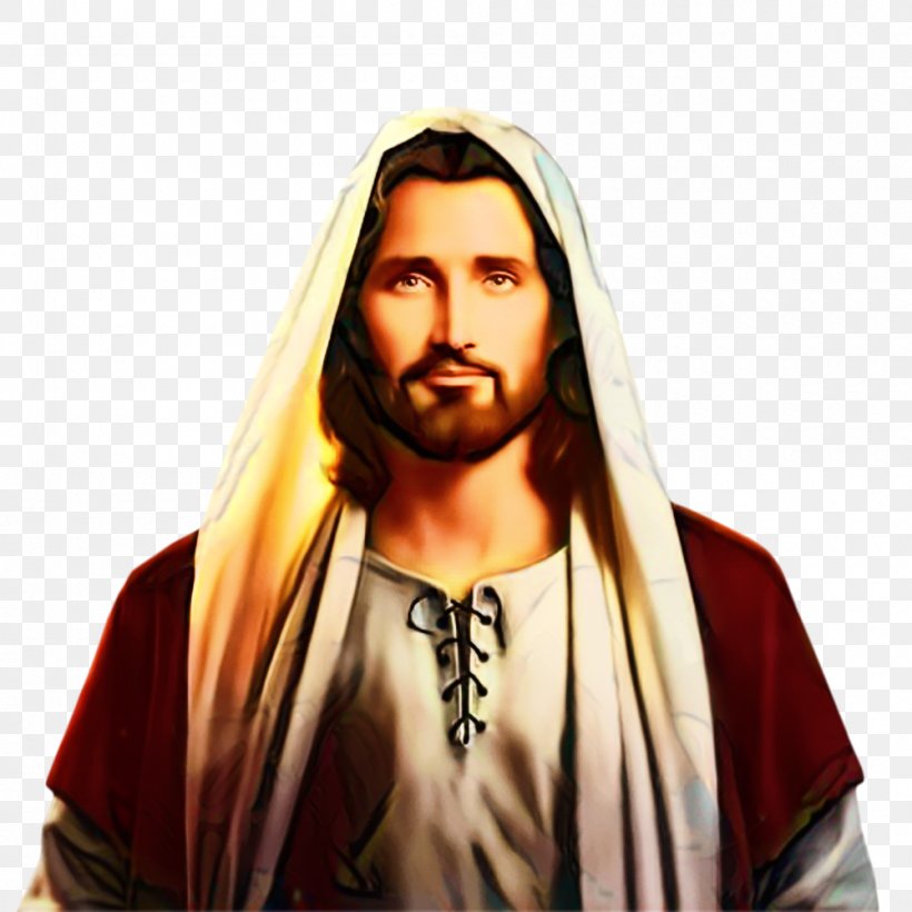 Jesus Clip Art Transparency Image, PNG, 1000x1000px, Jesus, Beard, Christianity, Depiction Of Jesus, Facial Hair Download Free