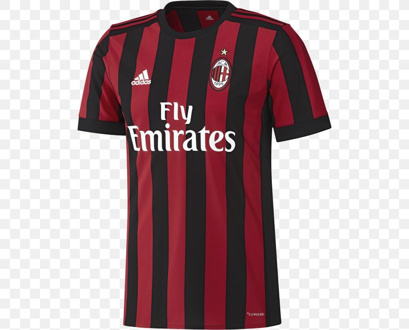 A.C. Milan T-shirt Jersey Uniform, PNG, 510x663px, Ac Milan, Active Shirt, Brand, Clothing, Fanatics Download Free