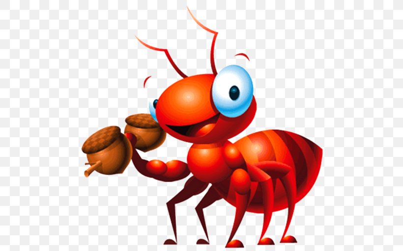 Ant Cartoon Drawing Clip Art, PNG, 512x512px, Ant, Ant And The Aardvark, Army Ant, Arthropod, Artwork Download Free
