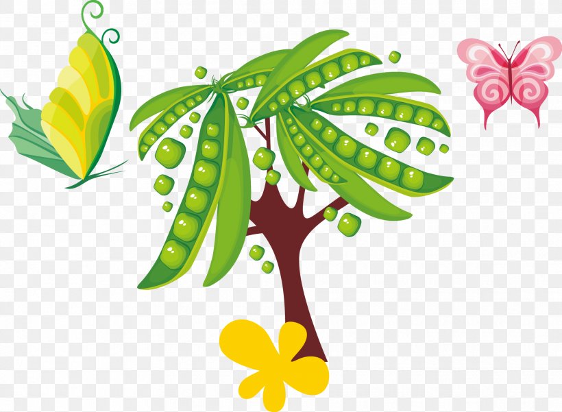 Butterfly Tree Euclidean Vector Icon, PNG, 1830x1343px, Butterfly, Auglis, Flora, Flower, Flowering Plant Download Free