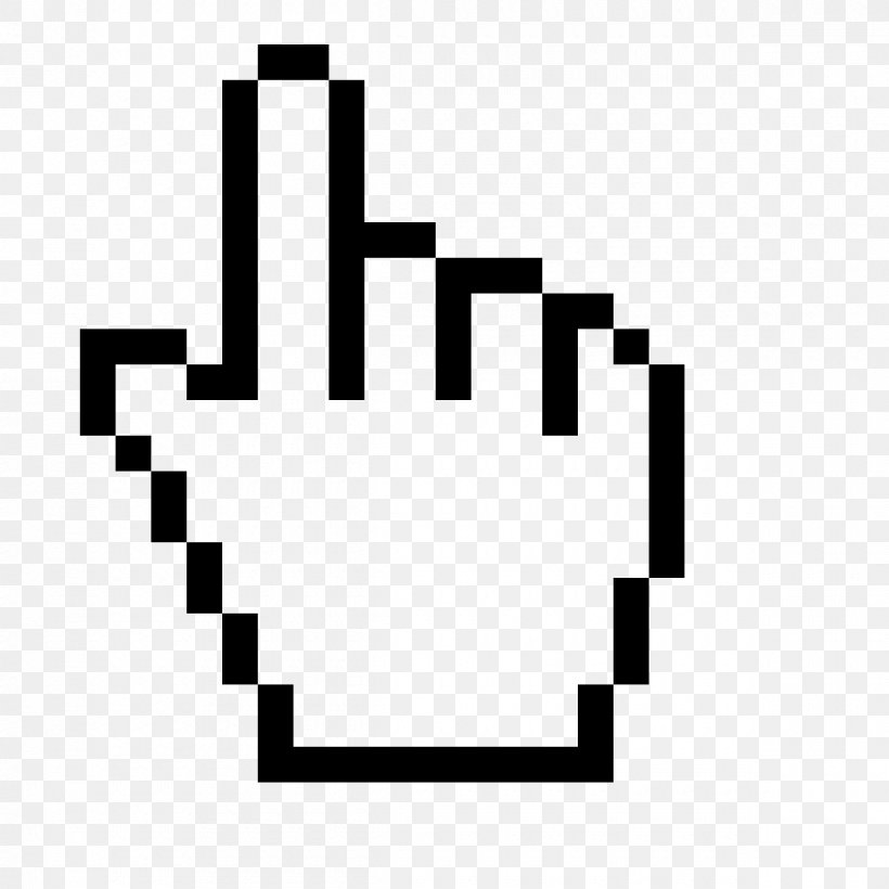 Computer Mouse Pointer Cursor, PNG, 1200x1200px, Computer Mouse, Black And White, Brand, Computer, Cursor Download Free