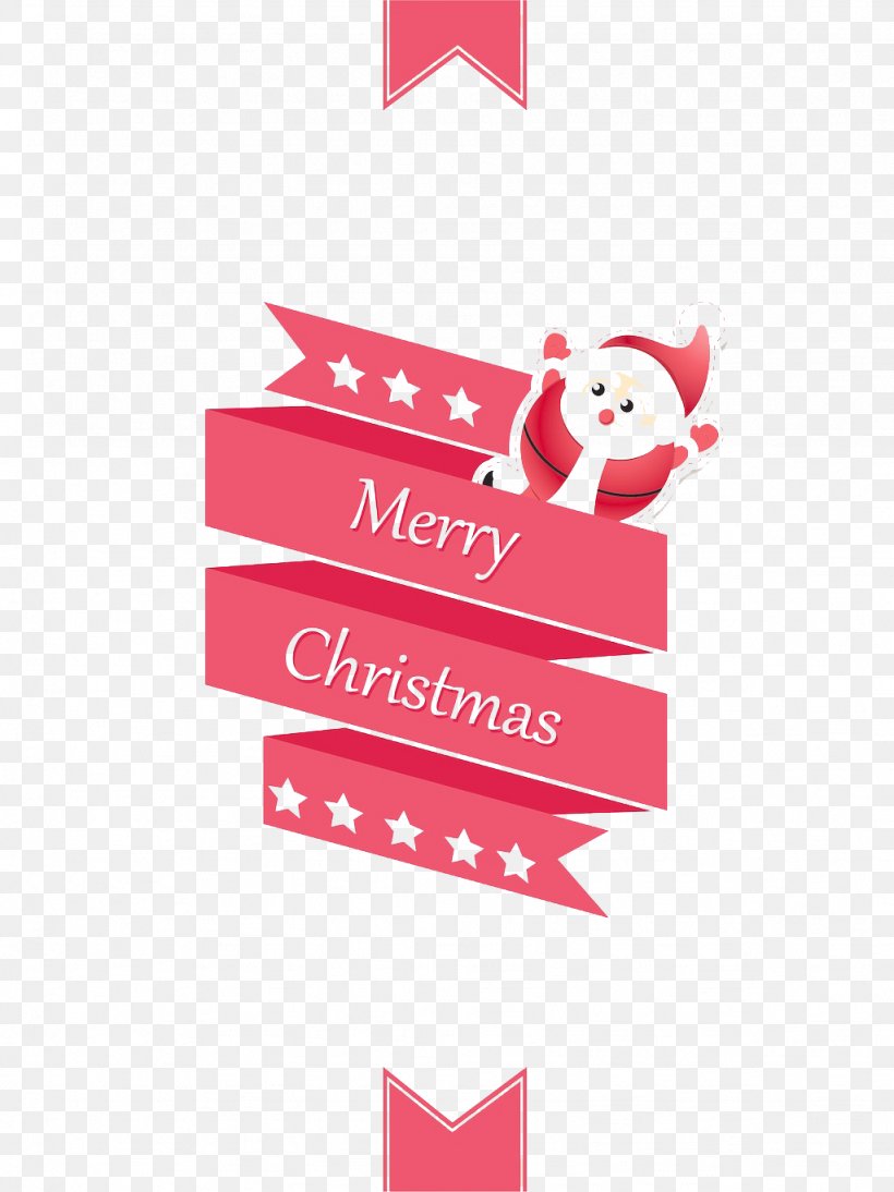 Santa Claus Christmas Ribbon Illustration, PNG, 1024x1367px, Santa Claus, Christmas, Christmas Card, Fictional Character, Greeting Card Download Free