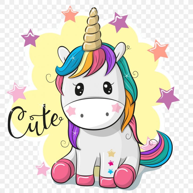 Party Hat, PNG, 1000x1000px, Cartoon Unicorn, Baby Unicorn, Cartoon, Cute Unicorn, Party Hat Download Free