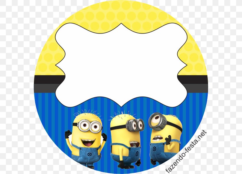 Picture Frames Minions Photography Despicable Me, PNG, 592x591px, 2015, Picture Frames, Area, Convite, Despicable Me Download Free