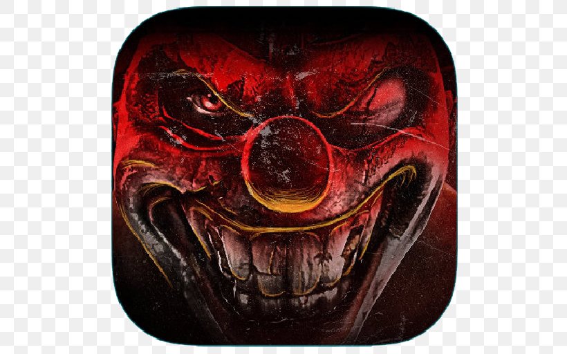 Twisted Metal: Black Sweet Tooth Video Game PlayStation 2, PNG, 512x512px, Twisted Metal, Bone, Character, Clown, Evil Clown Download Free