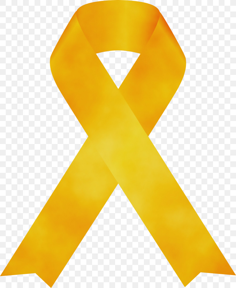 Yellow Ribbon, PNG, 2459x3000px, Solidarity Ribbon, Cartoon, Paint, Ribbon, Royaltyfree Download Free