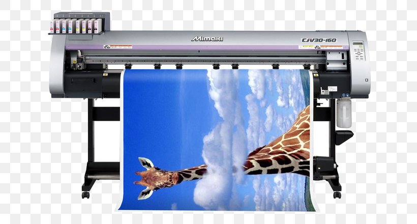 Wide-format Printer Inkjet Printing MIMAKI ENGINEERING CO.,LTD., PNG, 700x440px, Printer, Continuous Ink System, Digital Textile Printing, Dots Per Inch, Druckkopf Download Free