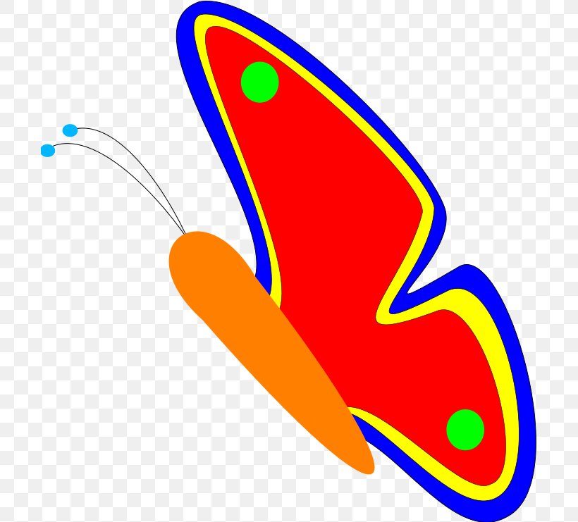 Butterfly Drawing Clip Art, PNG, 703x741px, Butterfly, Area, Art, Artwork, Cartoon Download Free