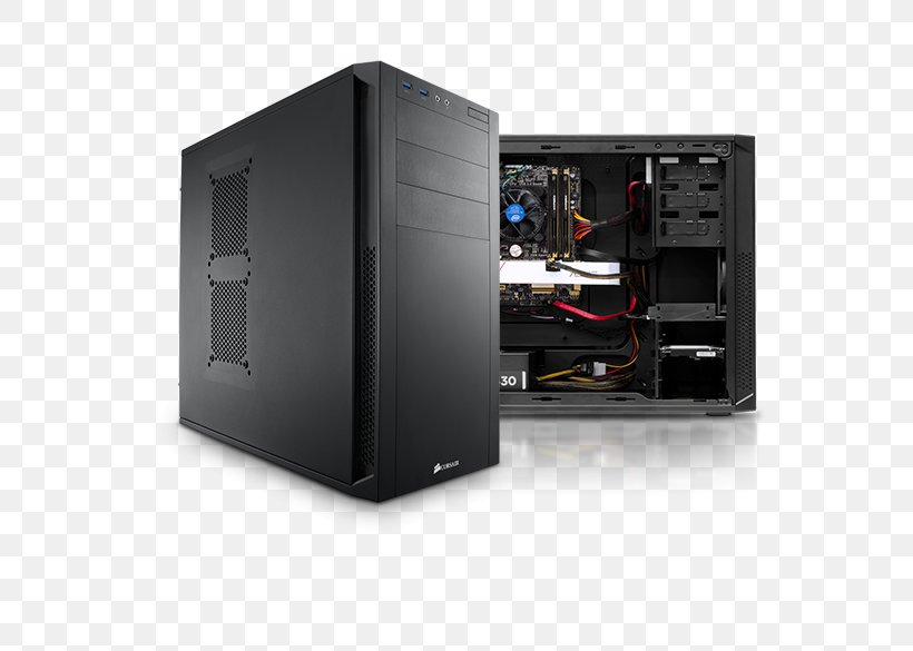 Computer Cases & Housings Computer Hardware Personal Computer Corsair Components, PNG, 585x585px, Computer Cases Housings, Computer, Computer Accessory, Computer Case, Computer Component Download Free