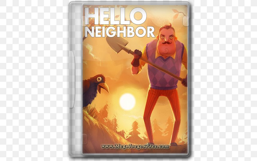 Hello Neighbor Secret Neighbor Nintendo Switch TinyBuild Stealth Game, PNG, 512x512px, Hello Neighbor, Album Cover, Dynamic Pixels, Heat, Indie Game Download Free