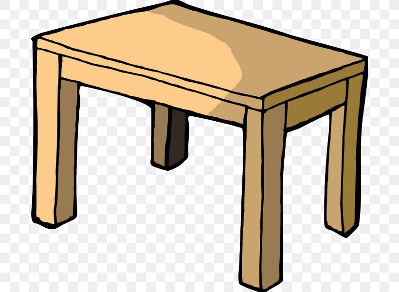 Table Cartoon Chair Household Goods, PNG, 692x600px, Table, Bookcase, Cartoon, Chair, Computer Download Free