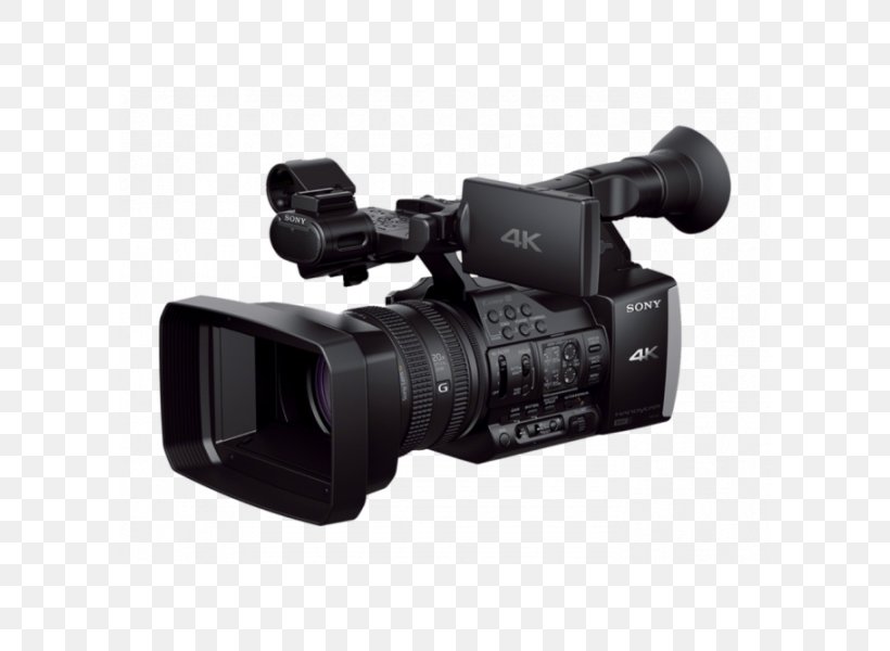 Video Cameras 4K Resolution Sony Handycam FDR-AX1, PNG, 600x600px, 4k Resolution, Video Cameras, Camera, Camera Accessory, Camera Lens Download Free