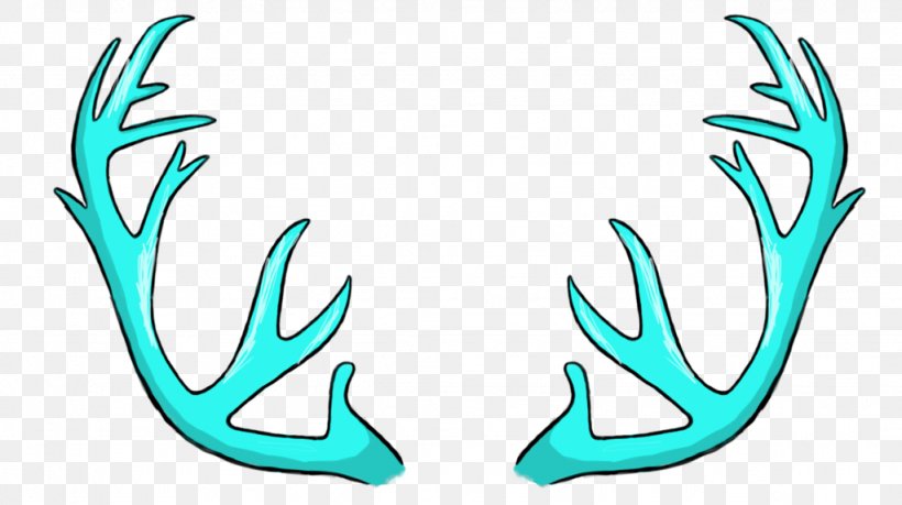 Antler Reindeer Clip Art, PNG, 1024x574px, Antler, Aqua, Art, Deer, Document Download Free