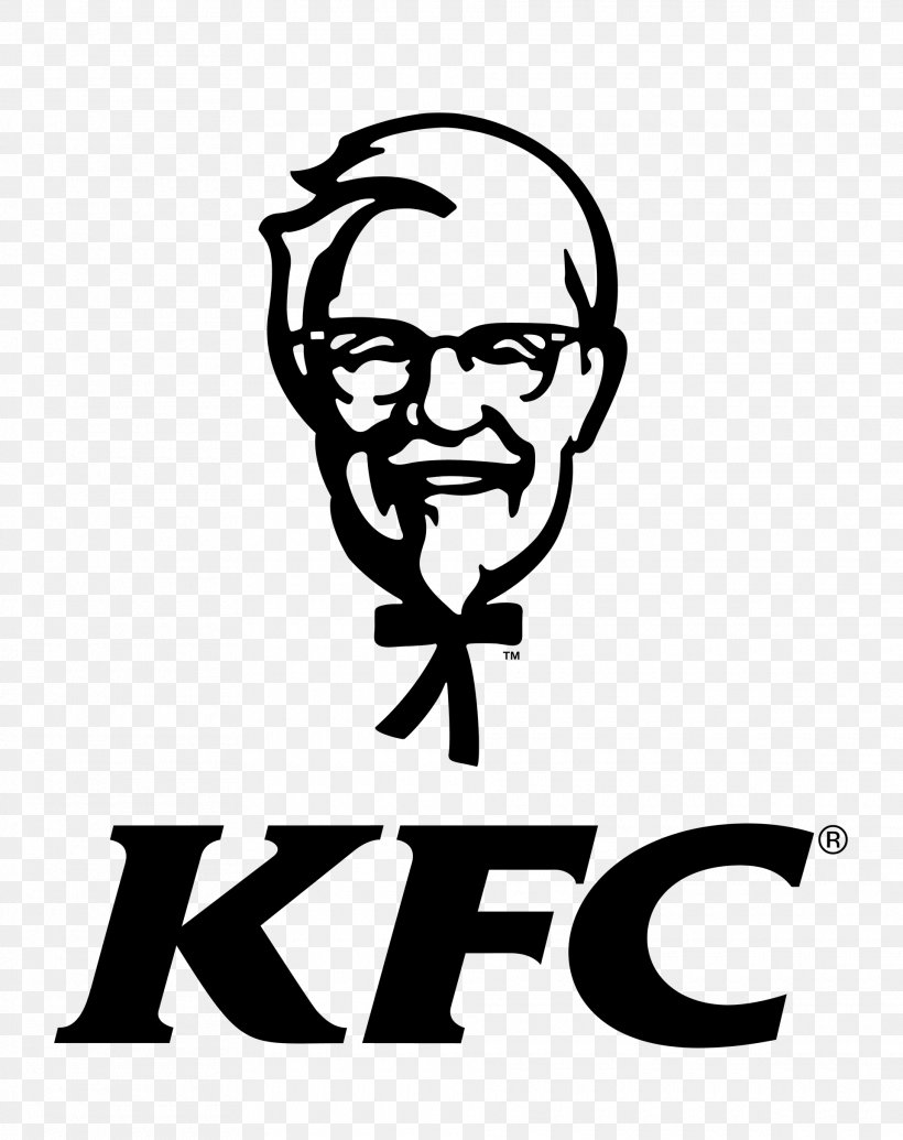 Colonel Sanders KFC Fried Chicken Restaurant, PNG, 1920x2424px, Colonel Sanders, Area, Artwork, Black And White, Brand Download Free