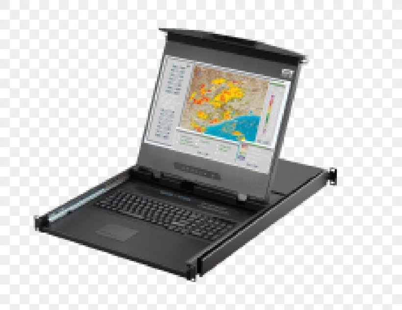 Laptop Computer Hardware KVM Switches Display Device Computer Monitors, PNG, 950x733px, 19inch Rack, Laptop, Computer, Computer Hardware, Computer Monitor Accessory Download Free