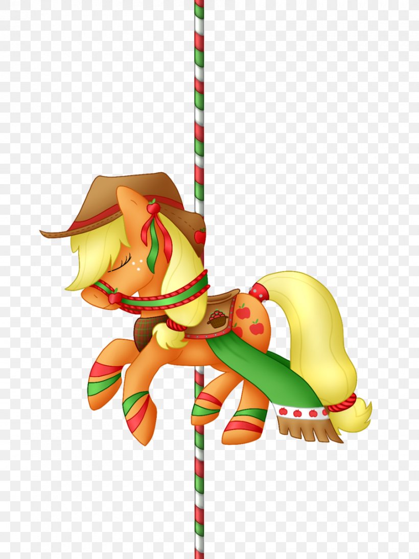 Applejack Pony DeviantArt Carousel, PNG, 900x1200px, Applejack, Art, Bridle, Carousel, Christmas Ornament Download Free
