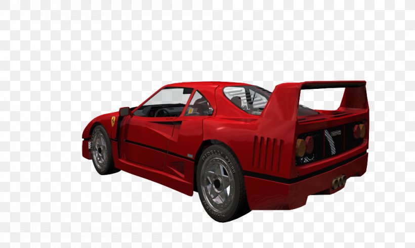 Ferrari F40 Model Car Automotive Design, PNG, 1000x600px, Ferrari F40, Auto Racing, Automotive Design, Automotive Exterior, Brand Download Free