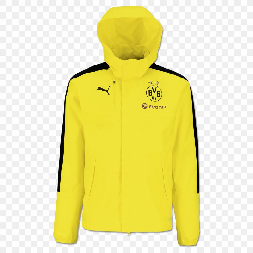 Hoodie T-shirt Borussia Dortmund Jacket Puma, PNG, 1600x1600px, Hoodie, Adidas, Borussia Dortmund, Football Boot, Hood Download Free