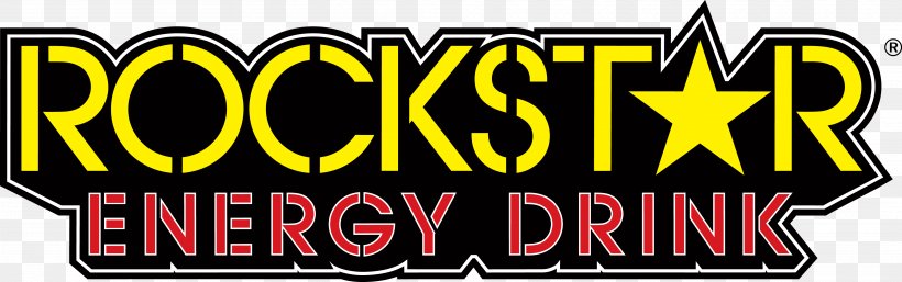 Energy Drink Rockstar Games Logo, PNG, 3955x1241px, Energy Drink, Ag Barr, Area, Banner, Beverage Can Download Free