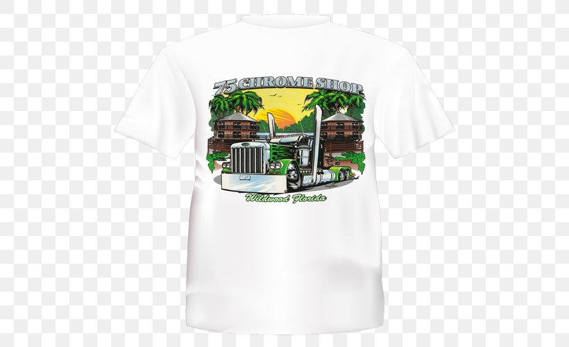 T-shirt 75 Chrome Shop Sleeve, PNG, 500x500px, Tshirt, Active Shirt, Brand, Clothing, Cotton Download Free