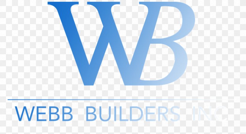 Webb Builders Inc Architectural Engineering Logo General Contractor Brand, PNG, 825x448px, Architectural Engineering, Area, Blue, Brand, Building Download Free