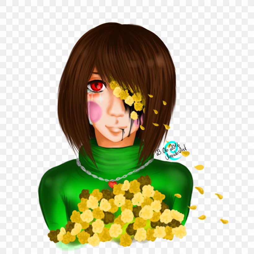 Fan Art Undertale DeviantArt, PNG, 900x900px, Watercolor, Cartoon, Flower, Frame, Heart Download Free