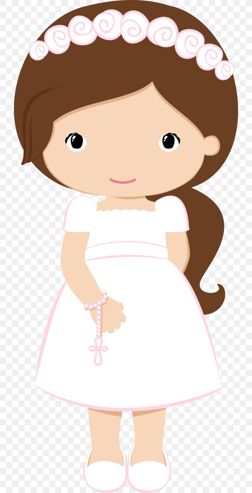 First Communion Clip Art, PNG, 730x1600px, Watercolor, Cartoon, Flower, Frame, Heart Download Free