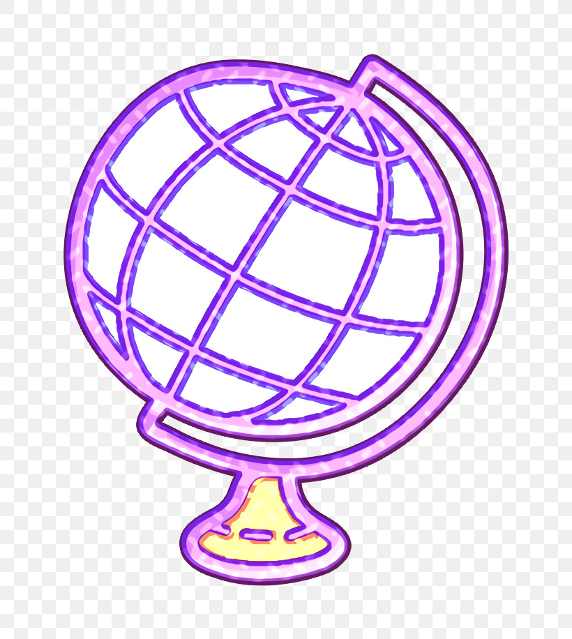 Globe Icon Object Icon School Icon, PNG, 768x916px, Globe Icon, Line, Line Art, Magenta, Object Icon Download Free