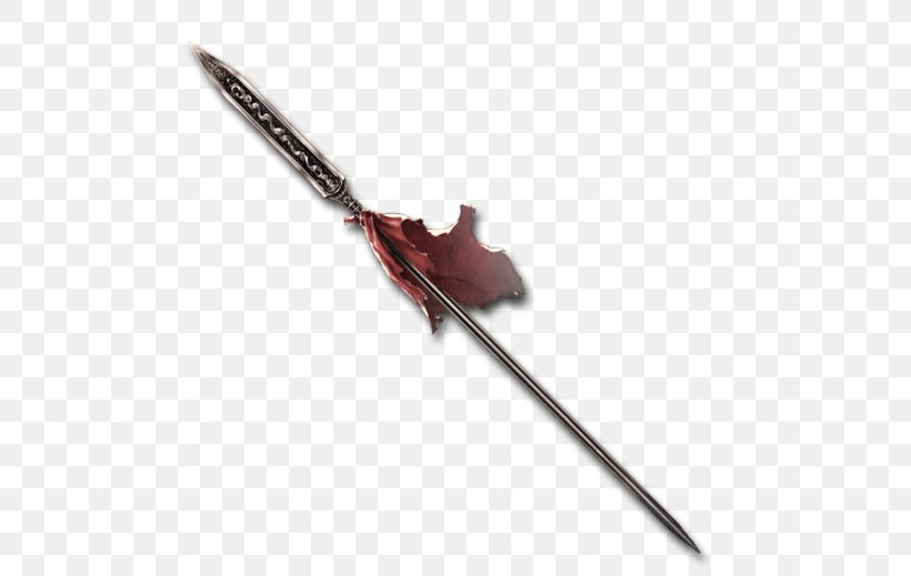 Granblue Fantasy Holy Lance Weapon Spear Gladius, PNG, 600x519px, Granblue Fantasy, Armour, Cold Weapon, Cygames, Gladius Download Free