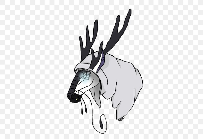 Reindeer Horse Antler Dog Clip Art, PNG, 478x560px, Reindeer, Antler, Art, Black And White, Canidae Download Free