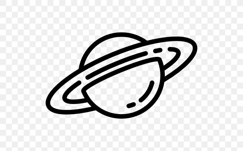 Saturn, PNG, 512x512px, Saturn, Astronomical Object, Astronomy, Black And White, Brand Download Free