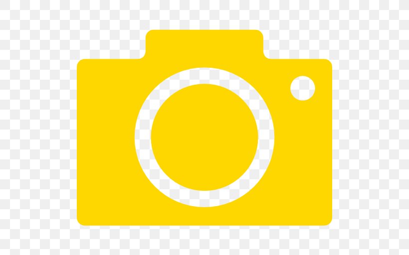 Single-lens Reflex Camera Yellow Digital SLR Color, PNG, 512x512px, Singlelens Reflex Camera, Area, Brand, Camera, Color Download Free