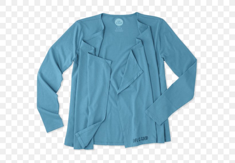 Sleeve Jacket Button Blouse Outerwear, PNG, 570x570px, Sleeve, Active Shirt, Aqua, Azure, Barnes Noble Download Free