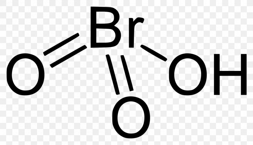 Bromic Acid Chlorate Potassium Bromate, PNG, 1200x691px, Bromic Acid, Acid, Area, Black And White, Brand Download Free