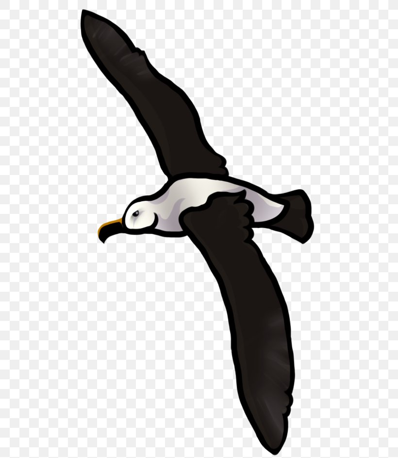 Flightless Bird Beak Wing Clip Art, PNG, 548x942px, Bird, Animal, Beak, Black And White, Cartoon Download Free
