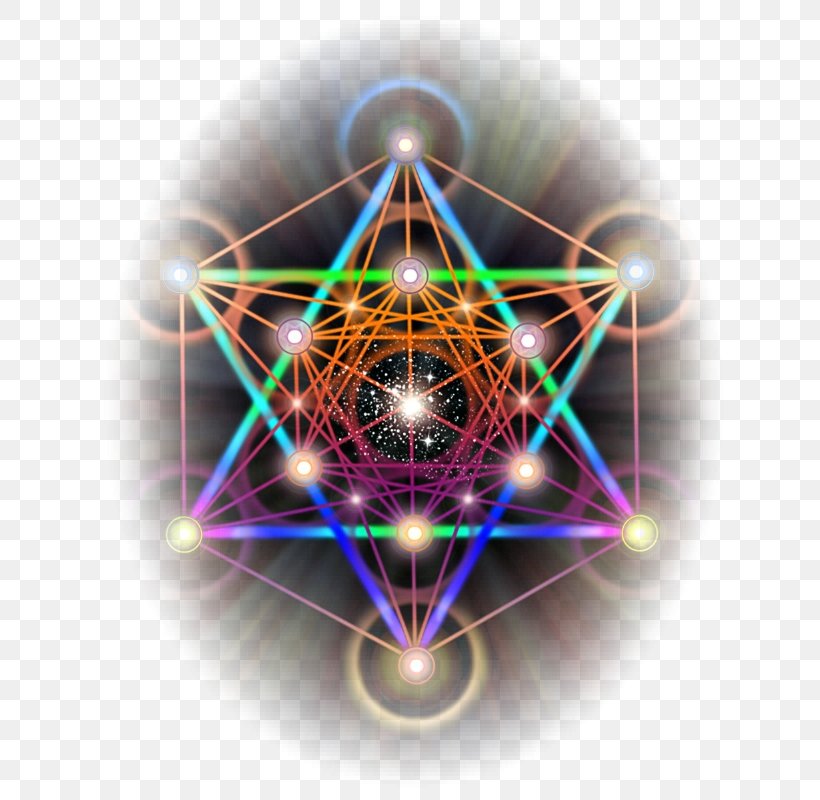 Metatron's Cube Sacred Geometry Overlapping Circles Grid Archangel, PNG