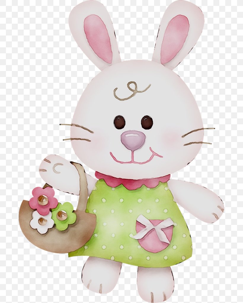 Rabbit Easter Bunny Easter Basket Illustration, PNG, 693x1024px, Rabbit, Animal Figure, Christmas Day, Creativity, Easter Download Free