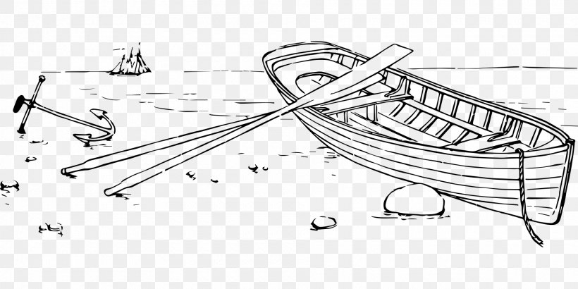 Boat Drawing Rowing, PNG, 1920x960px, Boat, Auto Part, Black And White, Drawing, Fc Barcelona Download Free