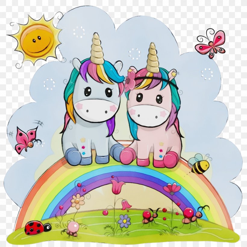 Cartoon, PNG, 1000x1000px, Cartoon Unicorn, Baby Unicorn, Cartoon, Cute Unicorn, Paint Download Free