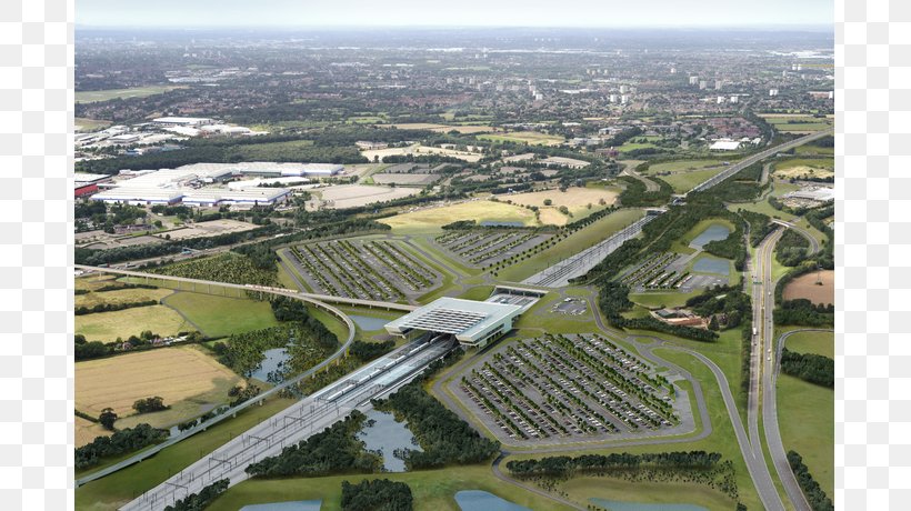 High Speed 2 Birmingham Interchange Birmingham Airport Rail Transport Leeds Railway Station, PNG, 809x460px, High Speed 2, Aerial Photography, Birmingham, Birmingham Airport, City Download Free