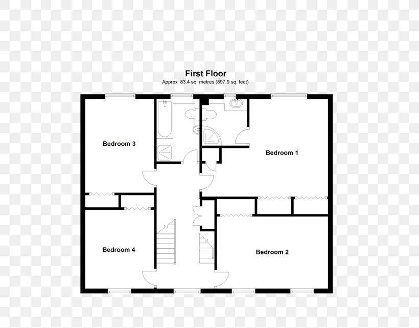 Muxton Apartment Single-family Detached Home Bedroom Renting, PNG, 520x641px, Apartment, Area, Bedroom, Black And White, Bungalow Download Free