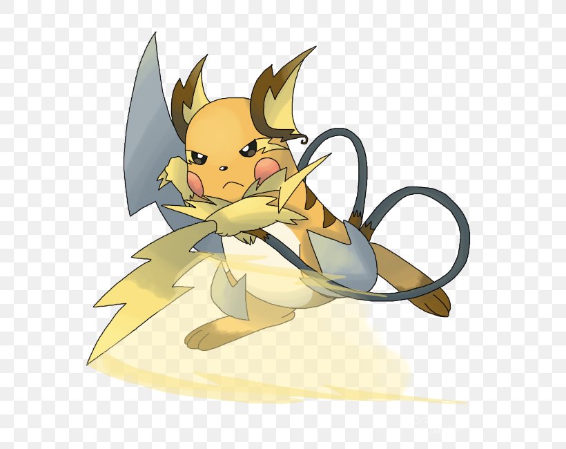 Raichu Pokémon Nintendo Creatures Art Style, PNG, 650x650px, Watercolor, Cartoon, Flower, Frame, Heart Download Free