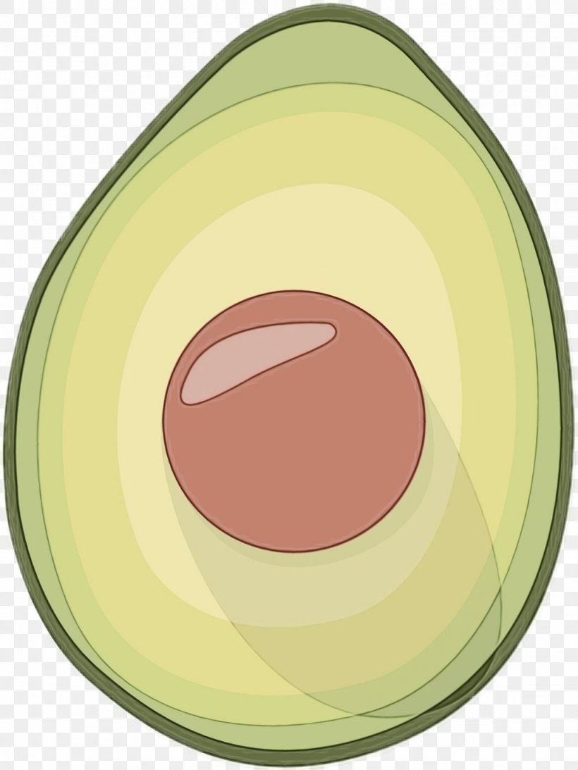 Avocado, PNG, 1024x1365px, Watercolor, Avocado, Food, Oval, Paint Download Free