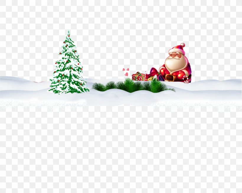 Christmas Tree Santa Claus Christmas Gift, PNG, 1000x800px, Christmas, Christmas Decoration, Christmas Ornament, Christmas Tree, Fictional Character Download Free