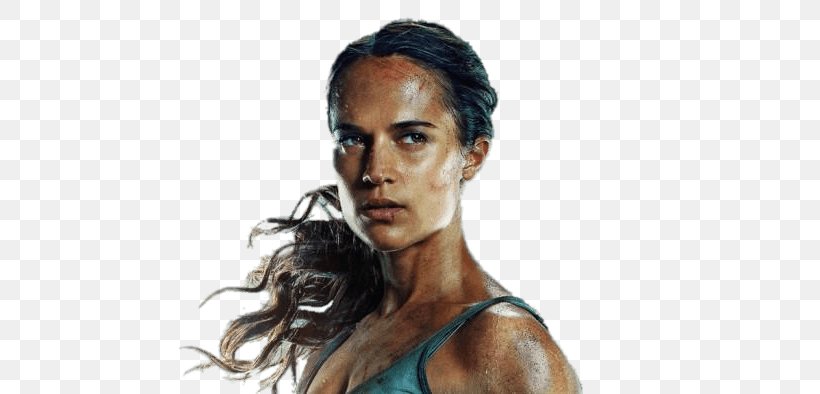 Tomb Raider Alicia Vikander Lara Croft Television Film, PNG, 700x394px, Watercolor, Cartoon, Flower, Frame, Heart Download Free
