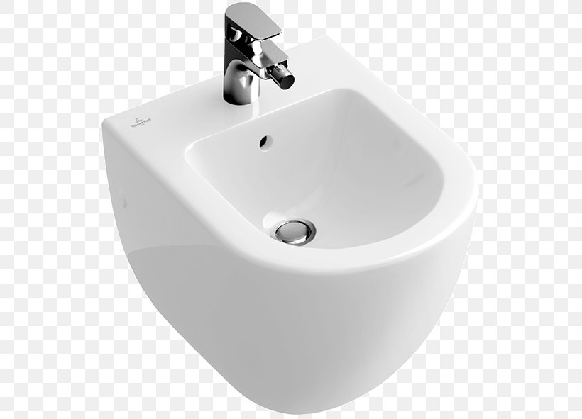 Villeroy & Boch Subway 2.0 WC White Bidet Ceramic, PNG, 541x591px, Bidet, Bathroom, Bathroom Sink, Ceramic, Flush Toilet Download Free