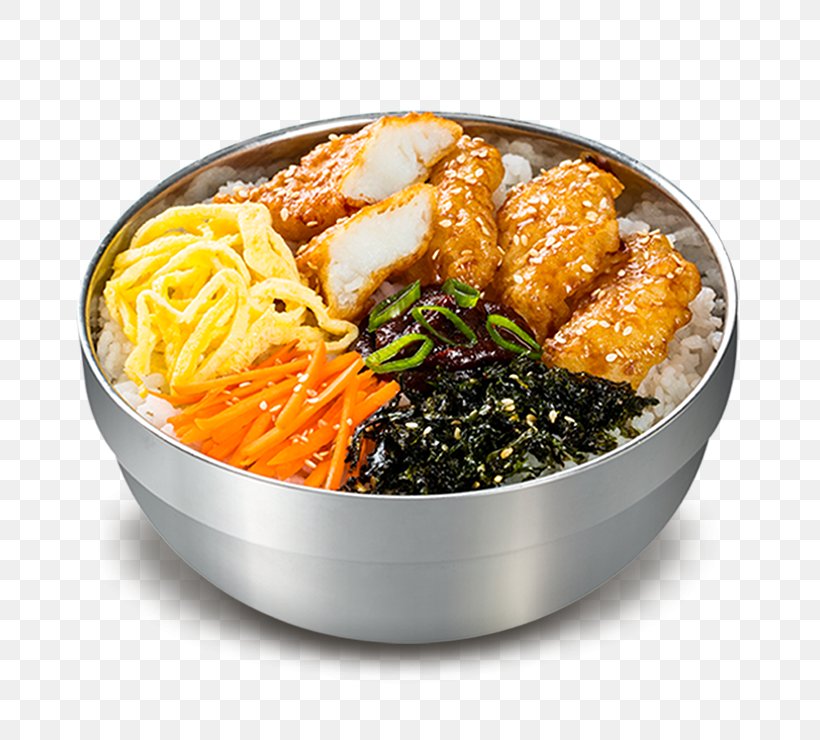 Bento Karaage Korean Cuisine Okinawa Soba Thai Cuisine, PNG, 740x740px, Bento, Asian Food, Bonchon Chicken, Chinese Food, Chow Mein Download Free