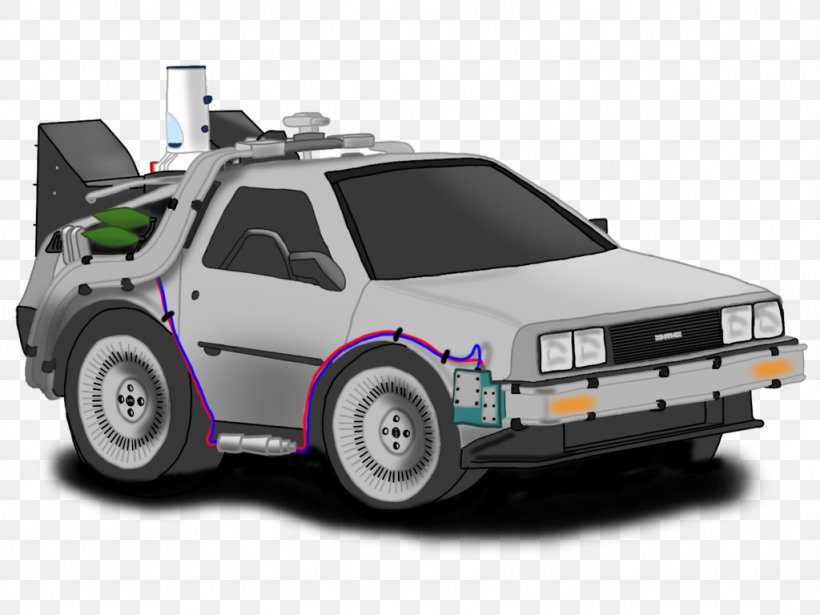DeLorean DMC-12 Car DeLorean Time Machine Back To The Future Drawing, PNG, 1024x768px, Delorean Dmc12, Automotive Design, Automotive Exterior, Automotive Tire, Back To The Future Download Free