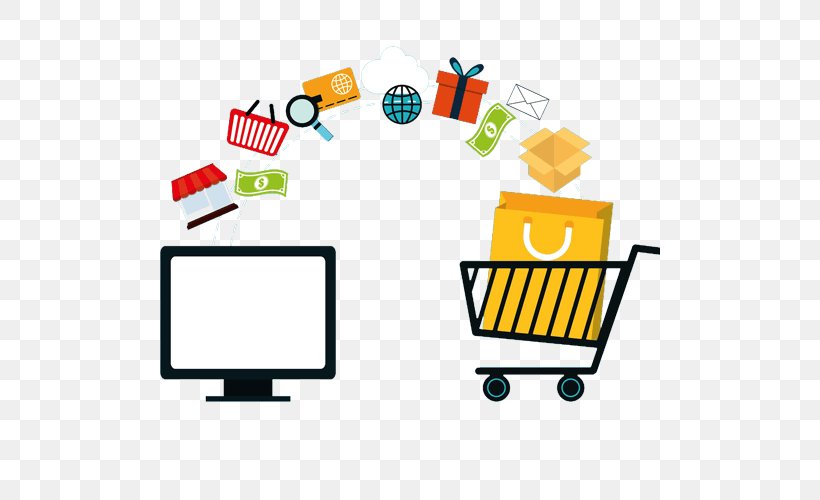 Online Shopping E-commerce Retail Sales, PNG, 500x500px, Online Shopping, Area, Artwork, Brand, Business Download Free